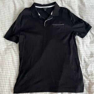 Banana Republic Black Polo Shirt